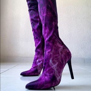 Purple Dolls Kill Boots